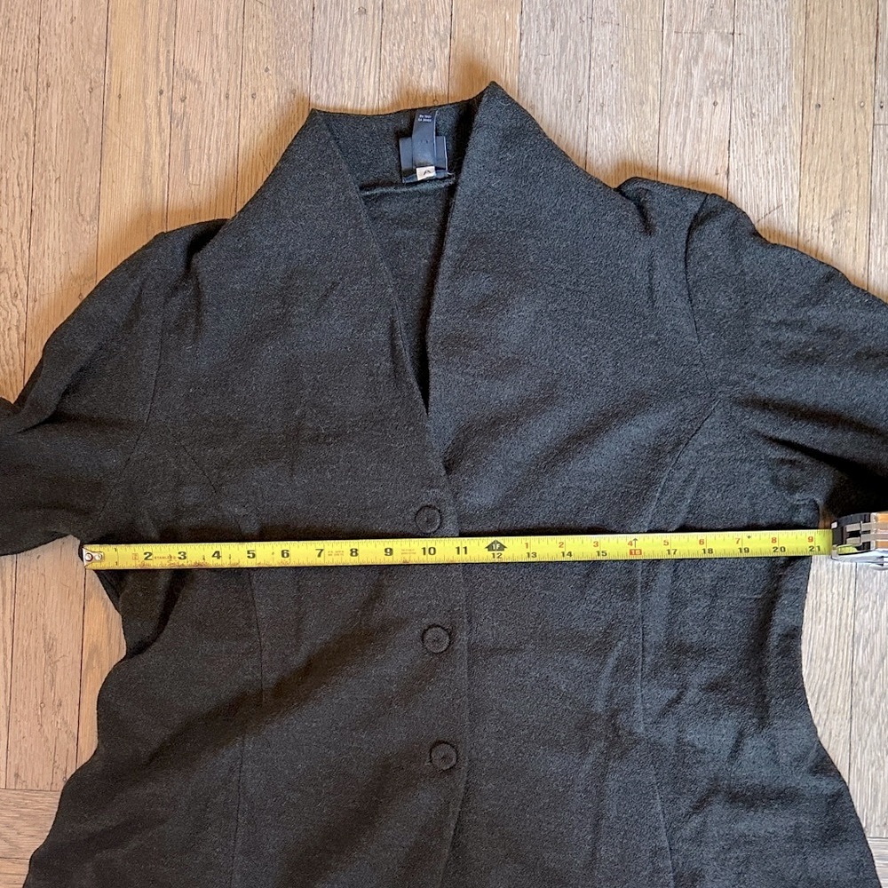 Eileen Fisher Women's Dark Brown Cardigan/Sweater Jacket - Picture 3 of 5